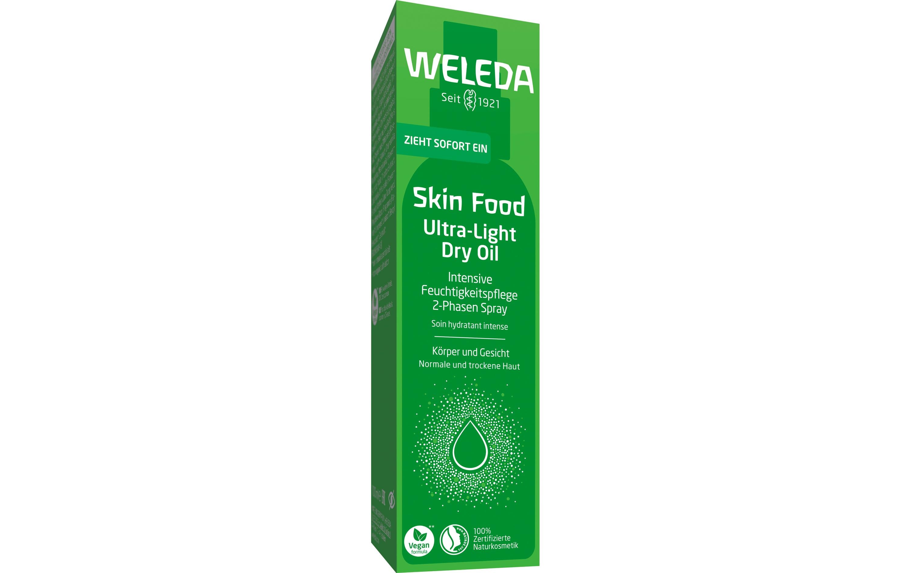 Gesichtsöl Skin Food Ultra-Light Dry Oil 100 ml 1 StückNatürliches Pflegeöl