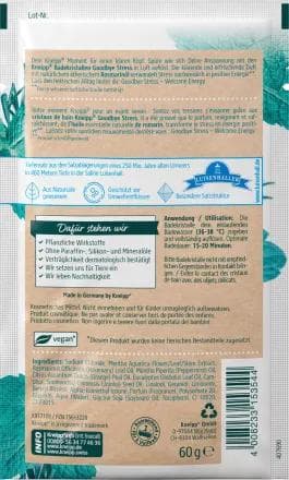 Kneipp Badekristalle Goodbye Stress