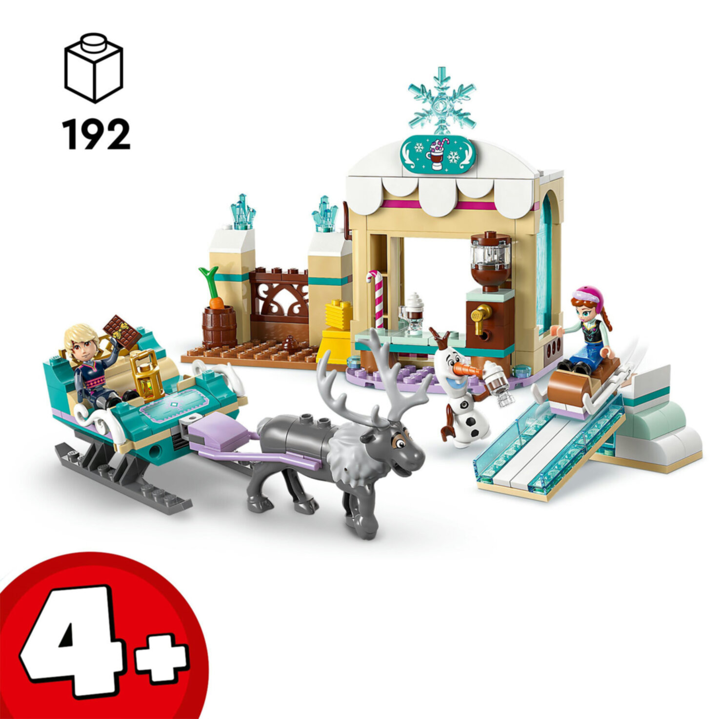 LEGO® Disney Princess 43256 Annas Schlittenabenteuer, ab 4 Jahren