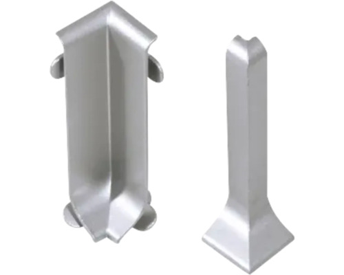 Hoekstuk Dural Construct Aluminium Zilver 60 mm