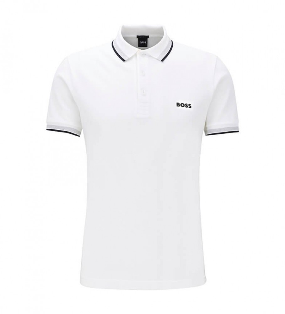 BOSS Polo Paddy branco