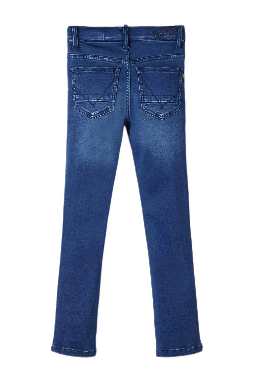 NAME IT slim fit jeans NKMTHEO dark blue denim