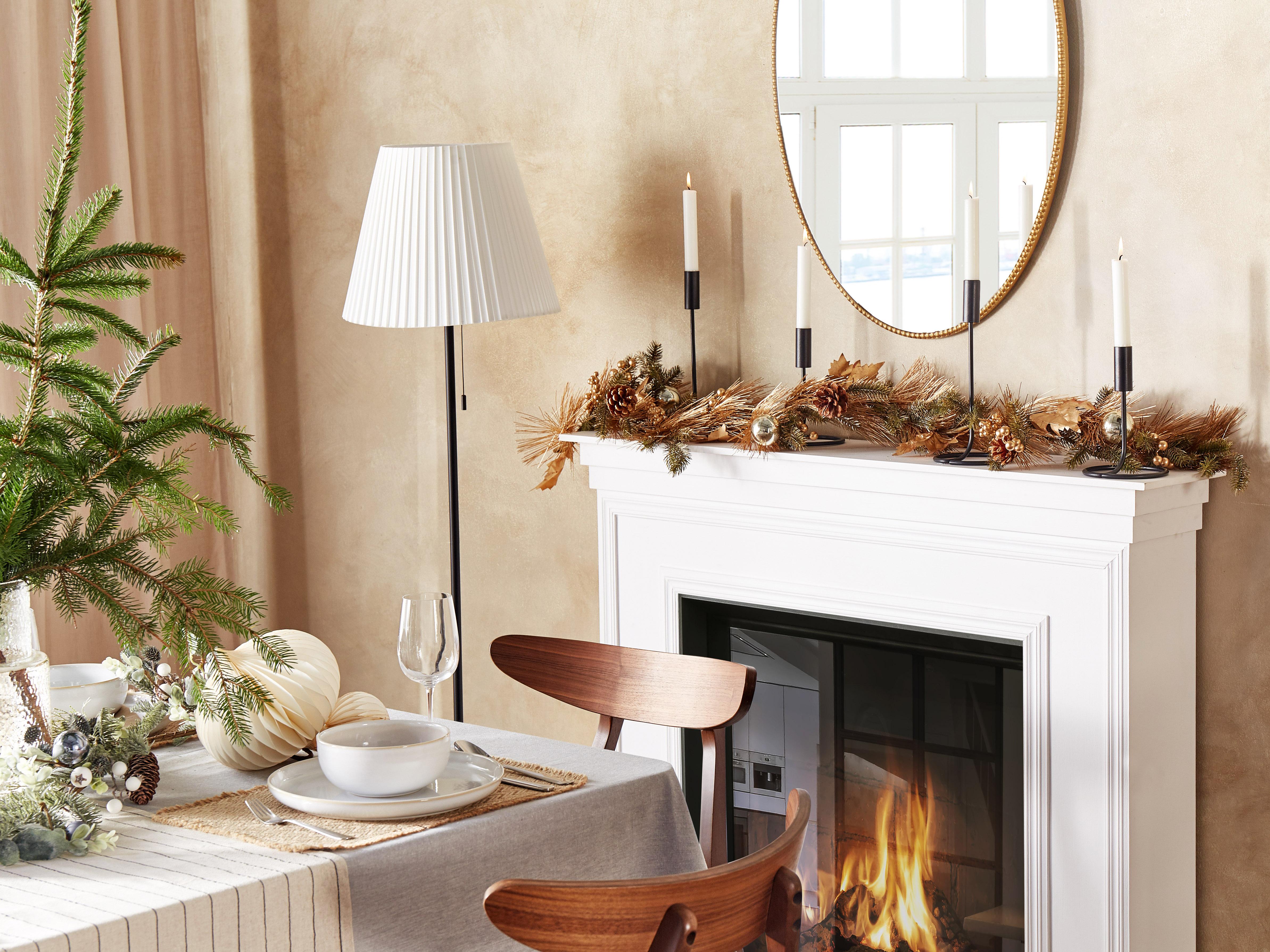 Kerstguirlande MURCJA 150 cm Goud