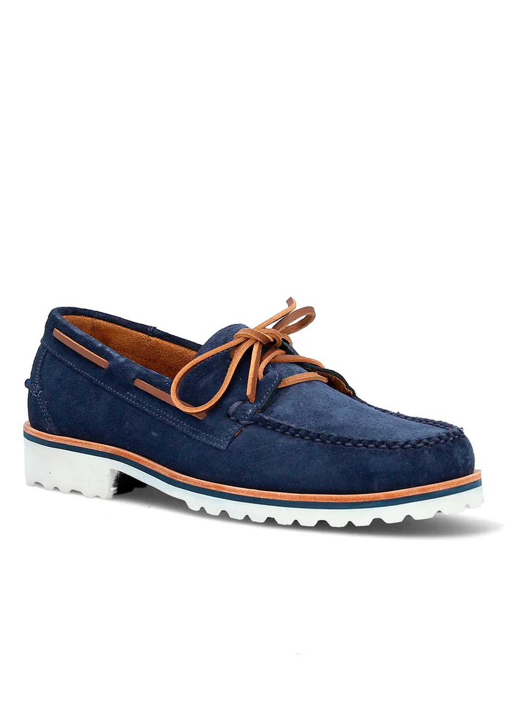 BATEAU NEW BOAT SHOE VELOURS AZUL