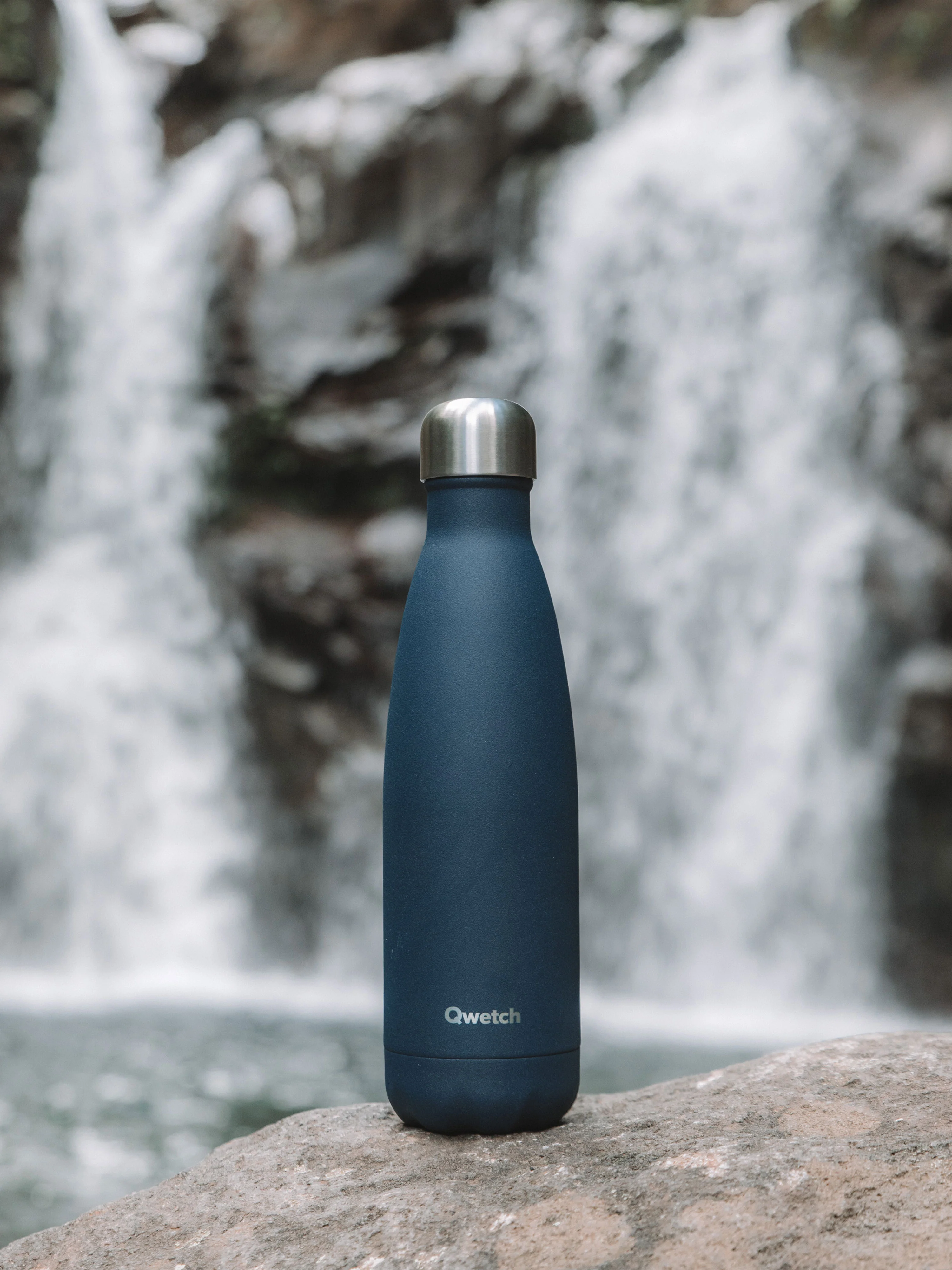 Bouteille Isotherme Originals Granite Bleu - Qwetch