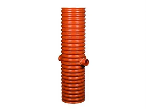 Wavin 315 x 1350 x 92/80 mm PVC-drænbrønd, 2 tilslutninger