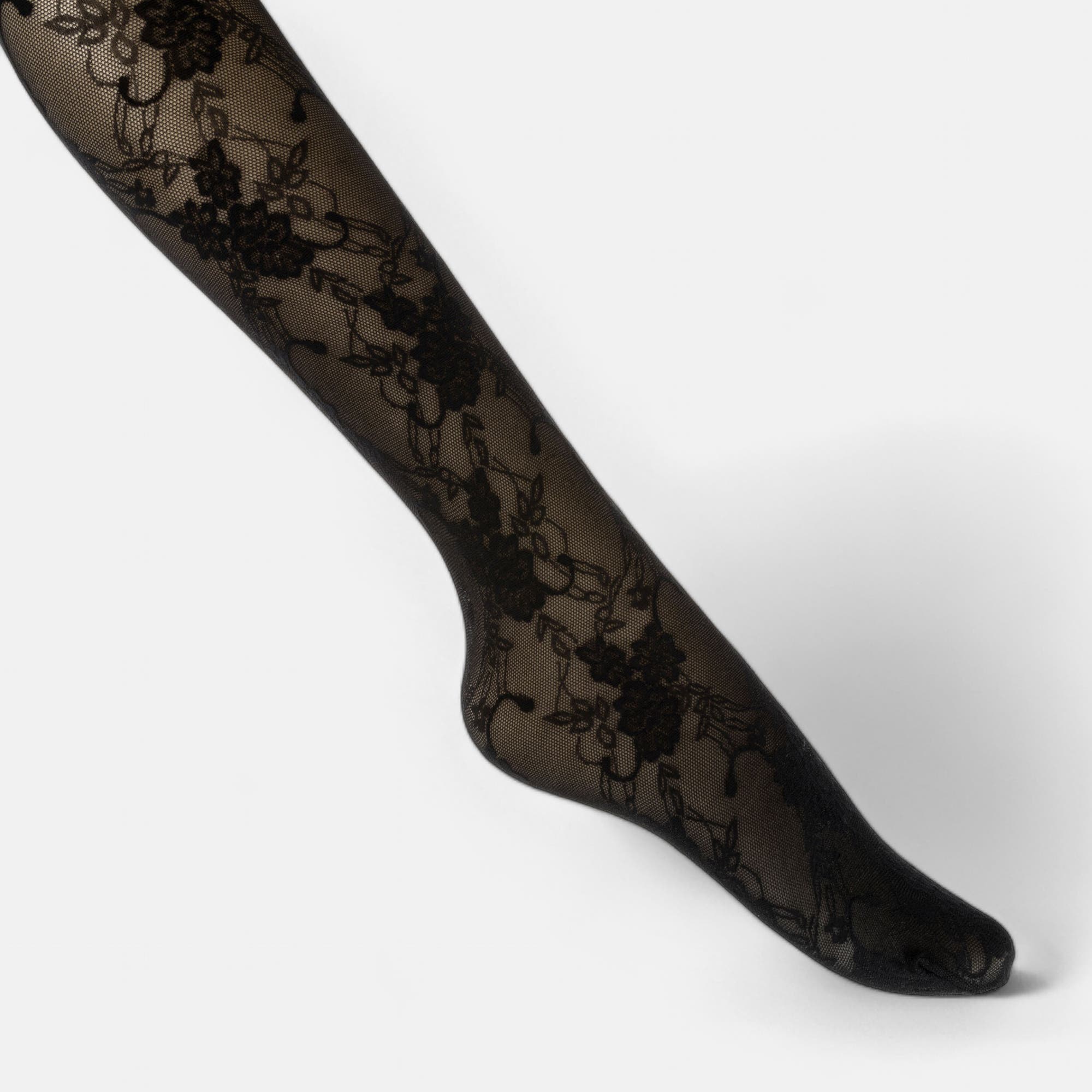 Collants/mi-bas Femme noir