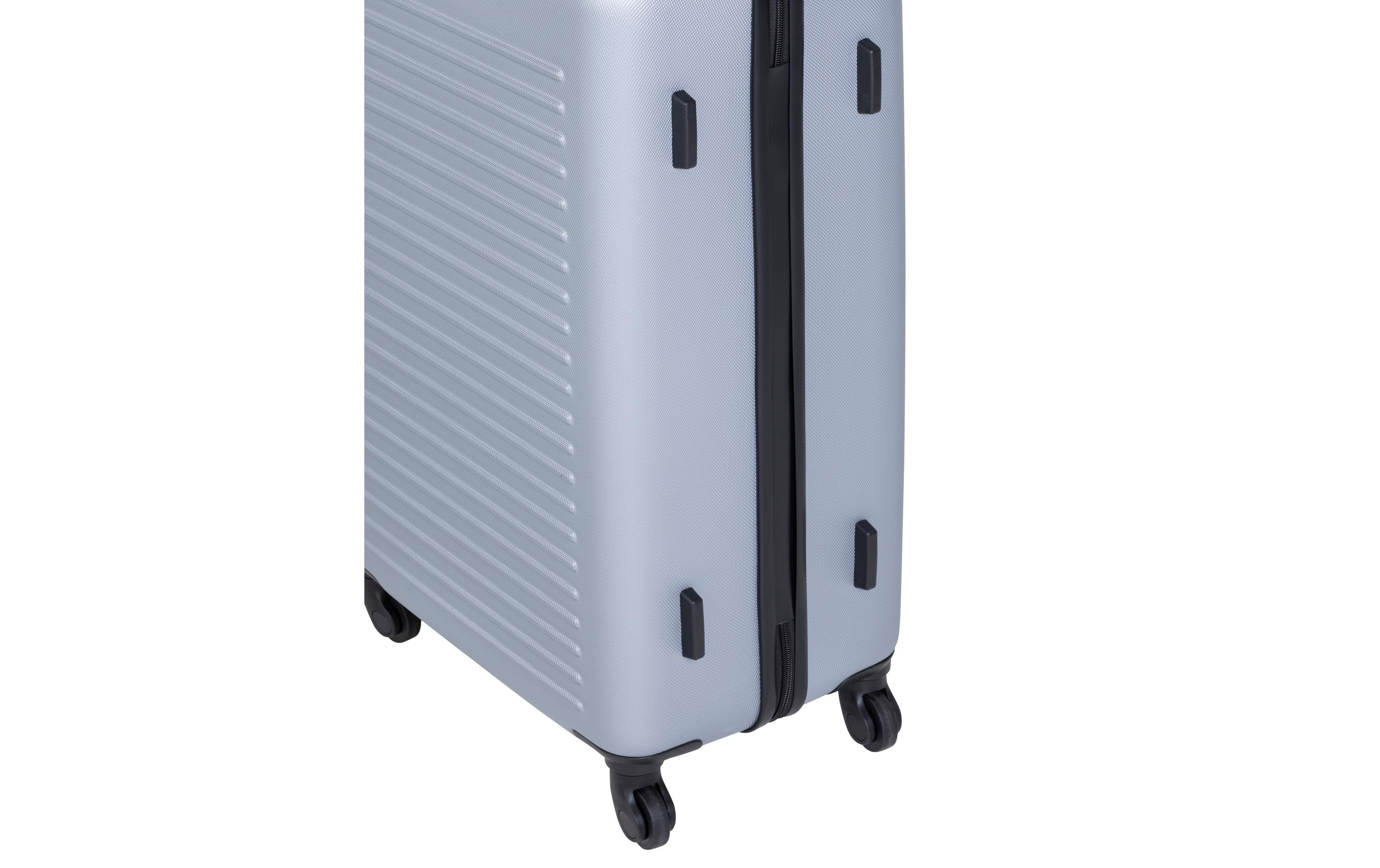 Reisekofferset World Superb 3-teilig, Silbergrau<br>Drei Trolleys unterschiedlicher Grösse