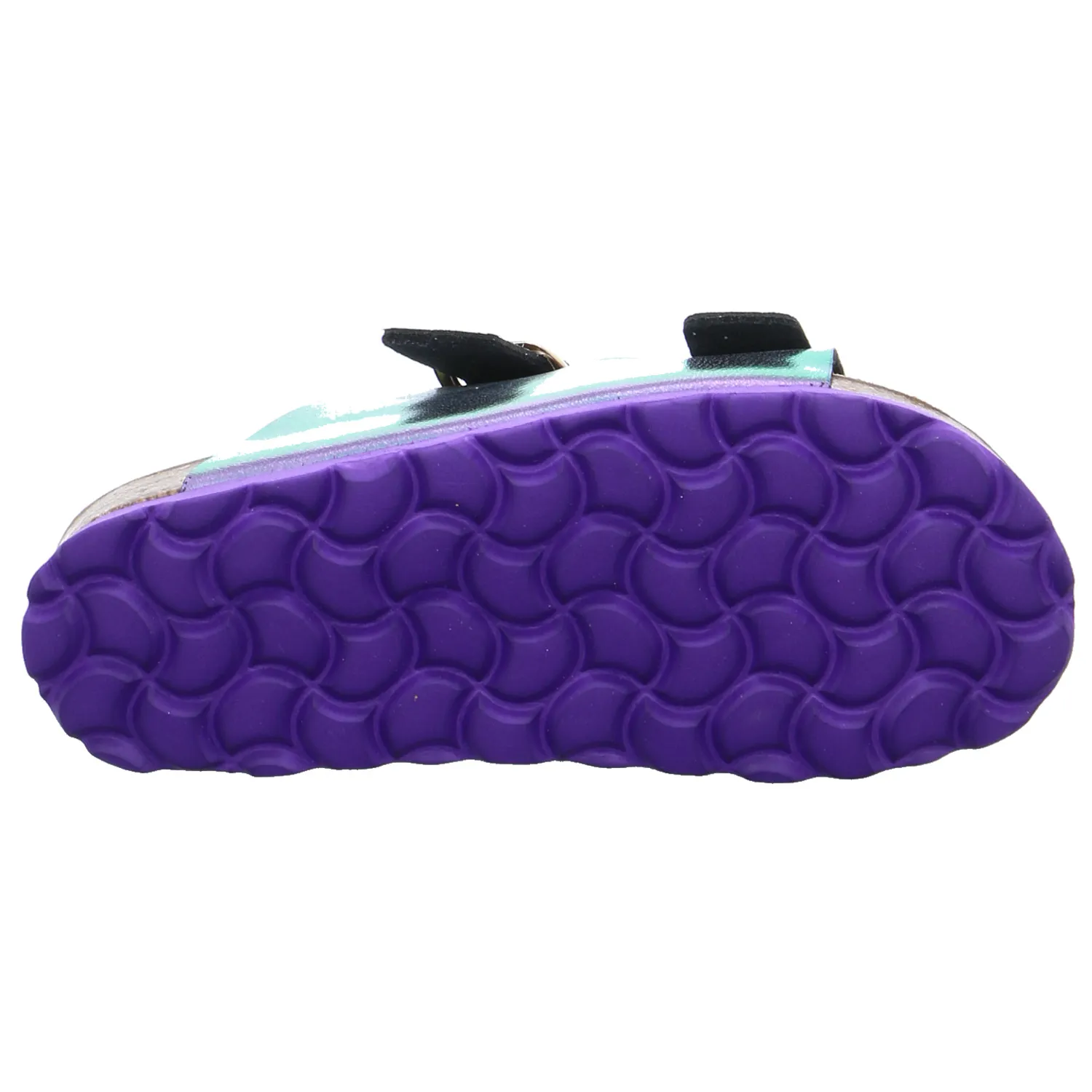BIOLife Kinder-Pantolette Multicolor Lederimitat  Mädchen