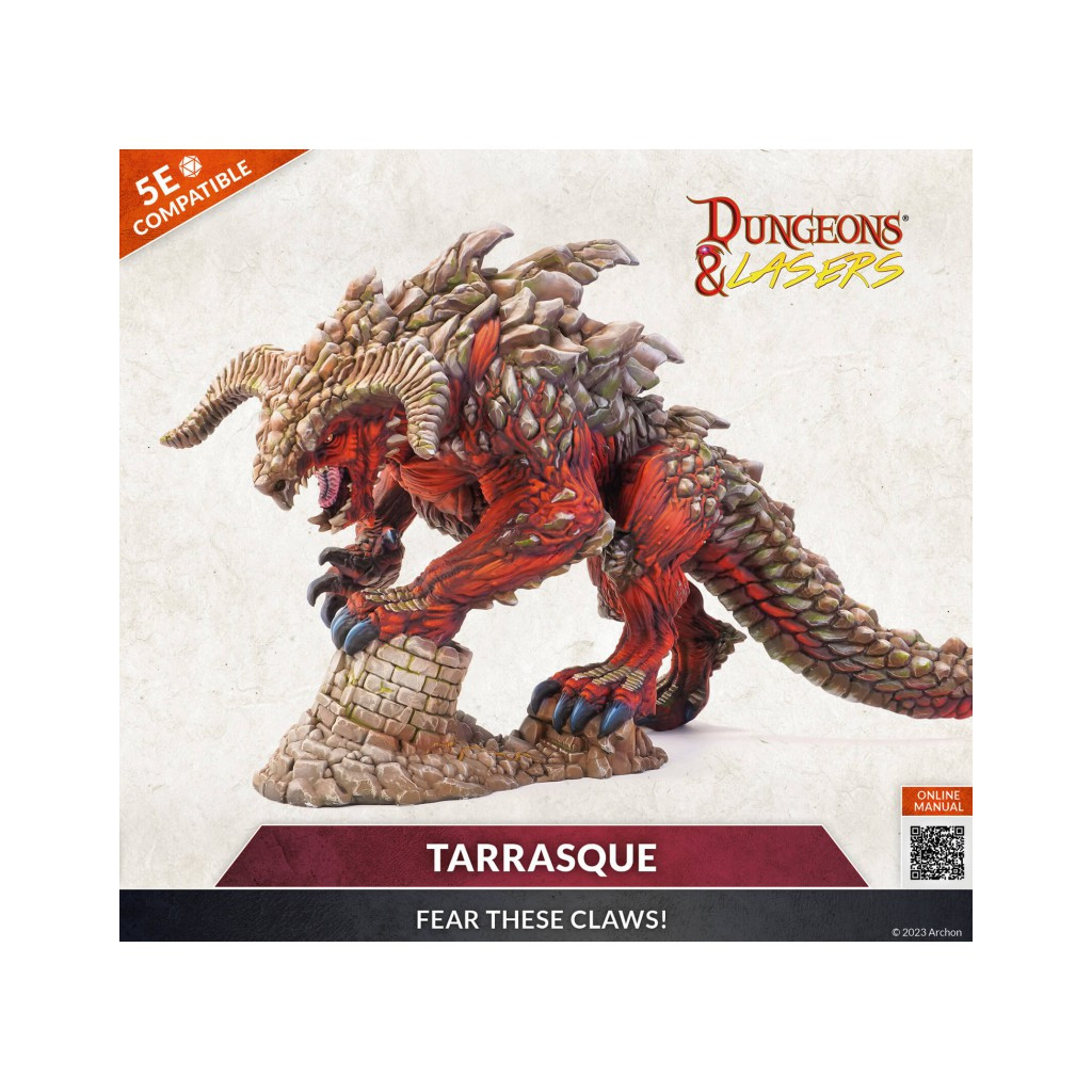 Dungeons & Lasers - Décors - Tarrasque
