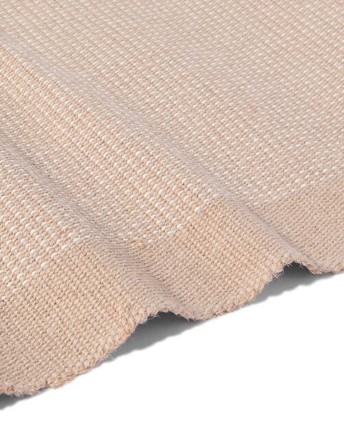 2 sets de table avec jute 35x45 beige à rayures
