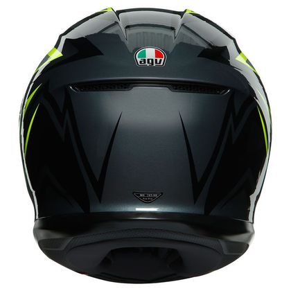 Casque AGV K-6 - FLASH - Gris / Jaune