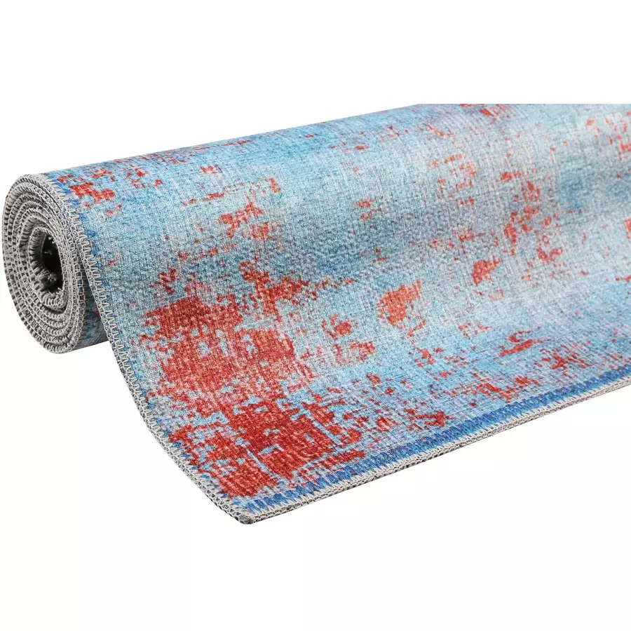 Wecon home Kurzflorteppich Hot Spring blau