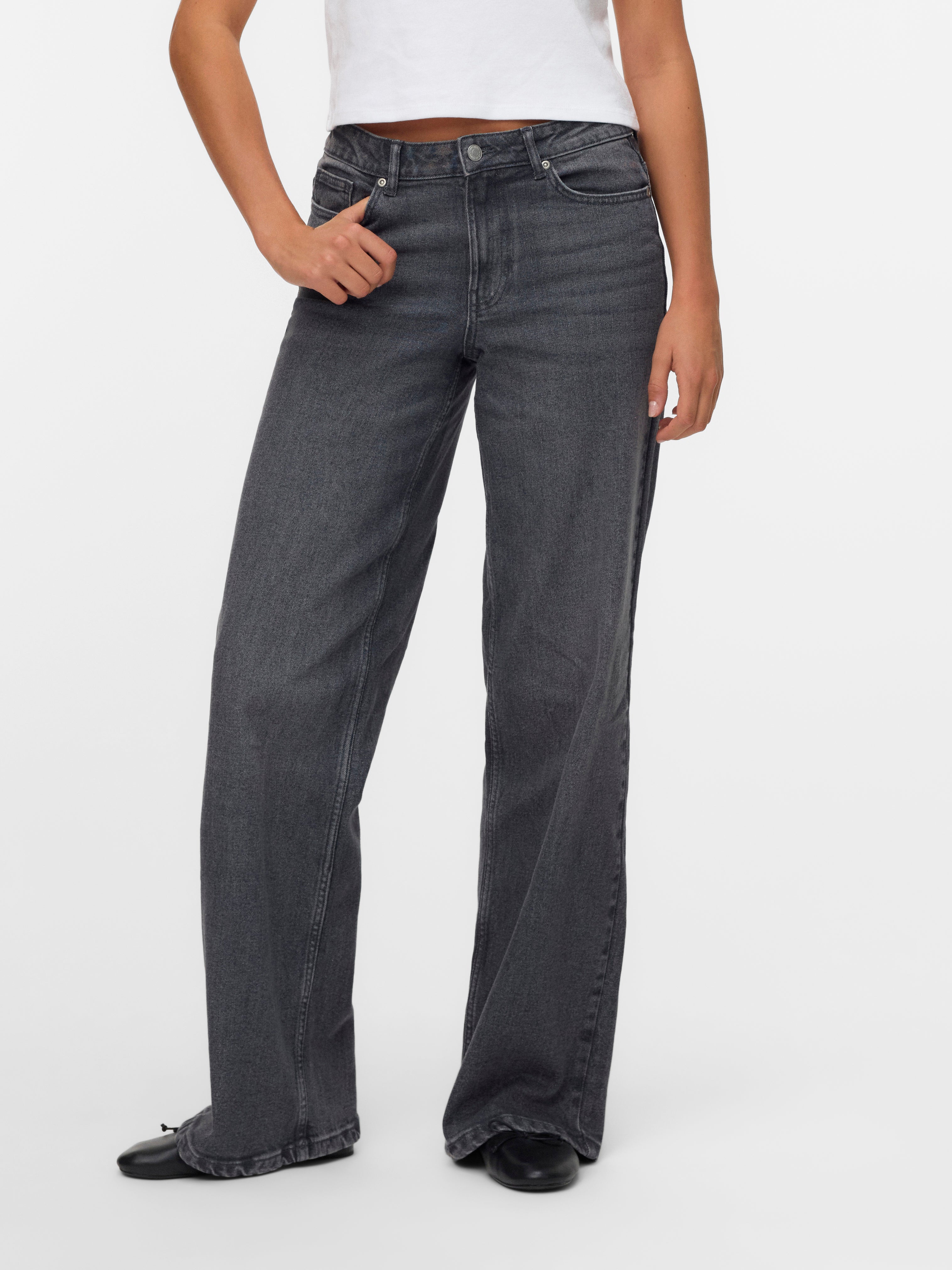 VMMIRA Mid rise Wide fit Jeans