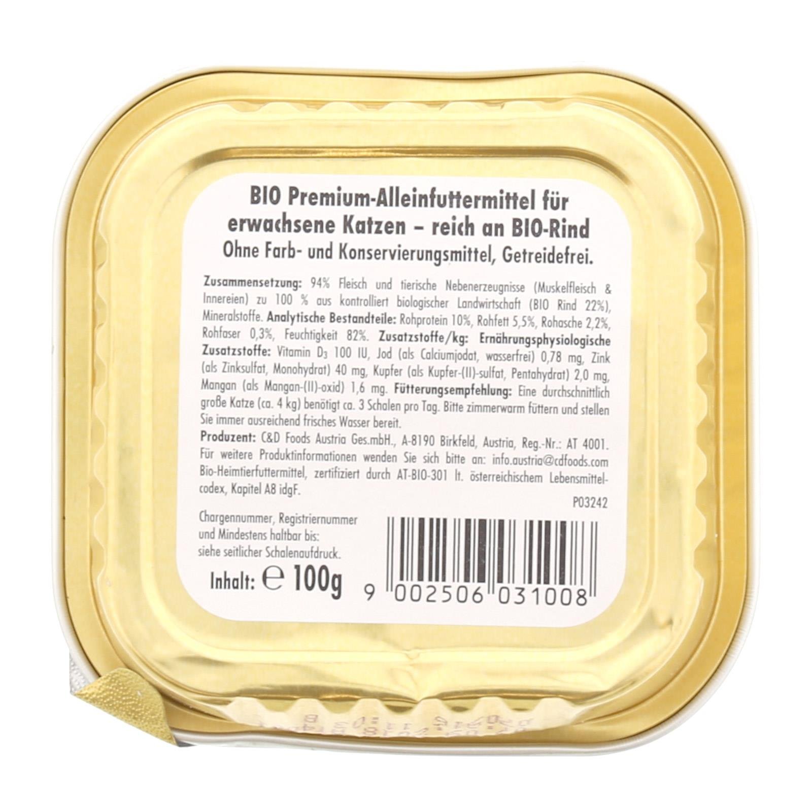 Hof Cat Bio Rind