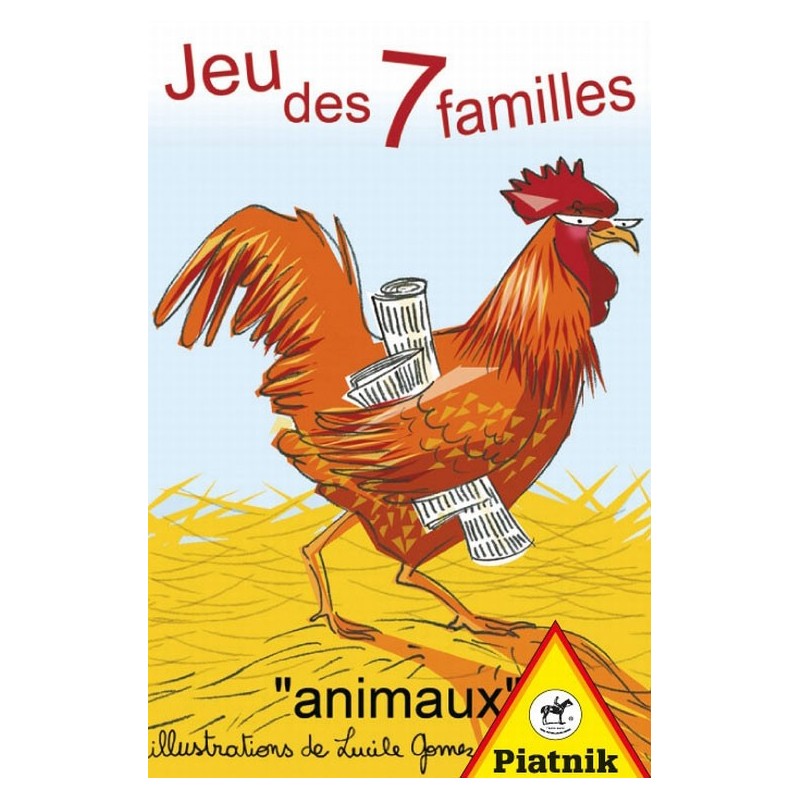 Jeu de 7 familles Animaux