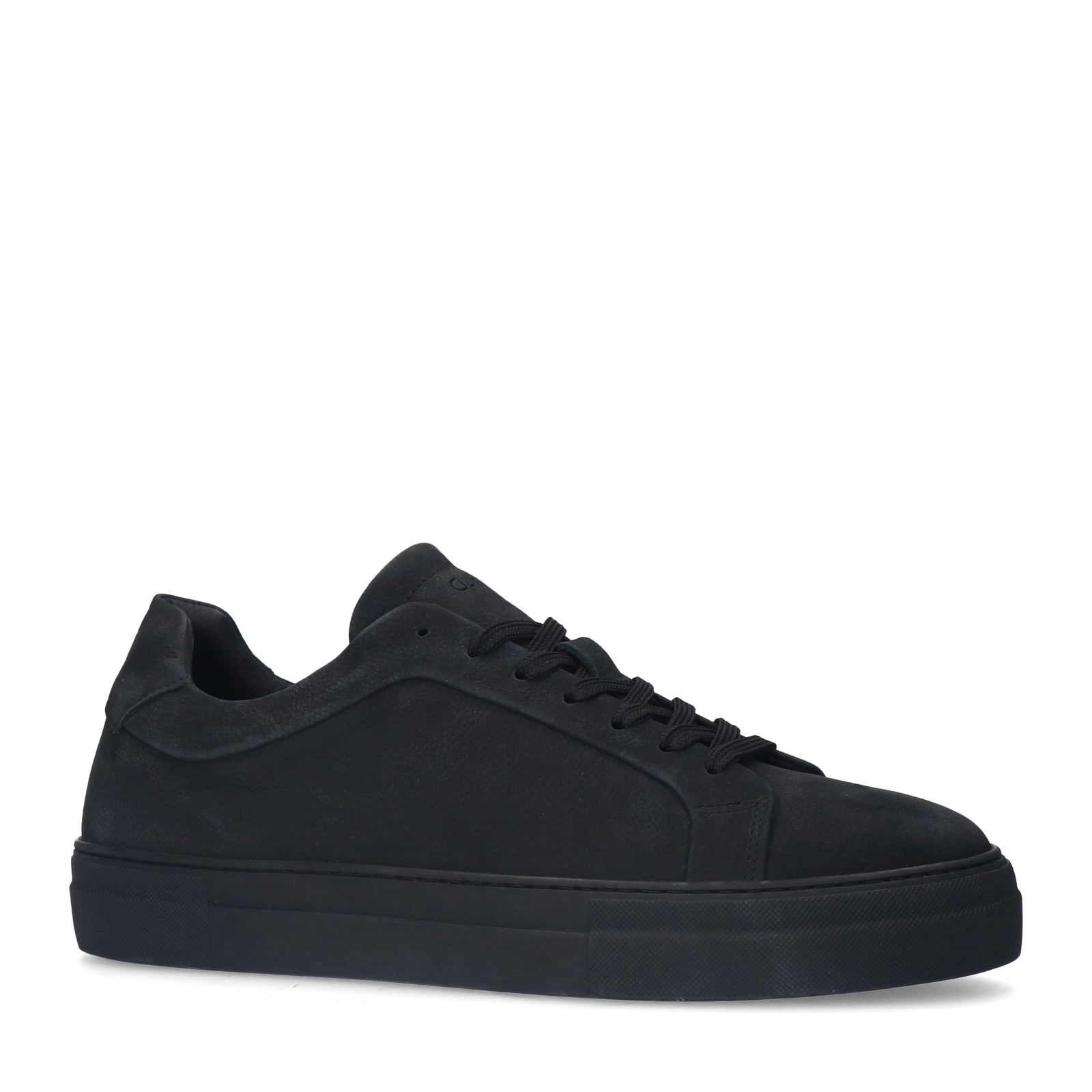 Zwarte nubuck sneakers