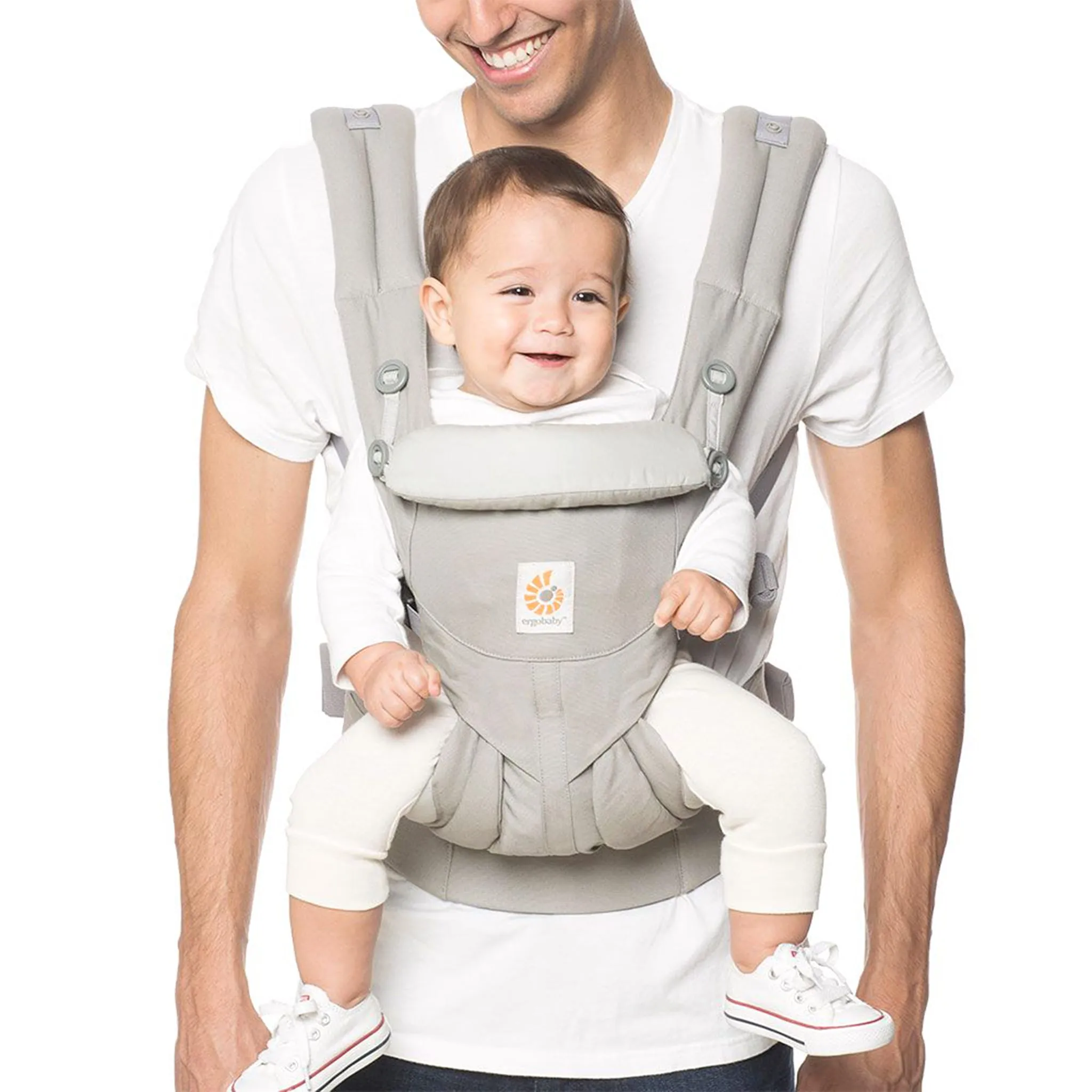 Ergobaby Porte-Bébé 360 Omni All-In-One - Gris Perle