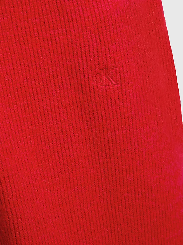 Vestido de malha de mangas compridas