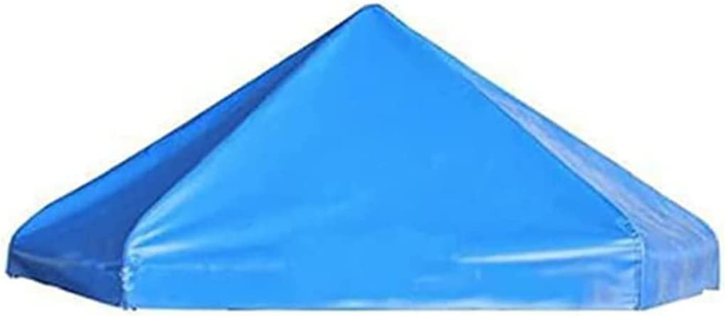 (Ø305cm) Trampolin Regenschutz UV-Beständige Abdeckplane Trampolin Dach - Blau