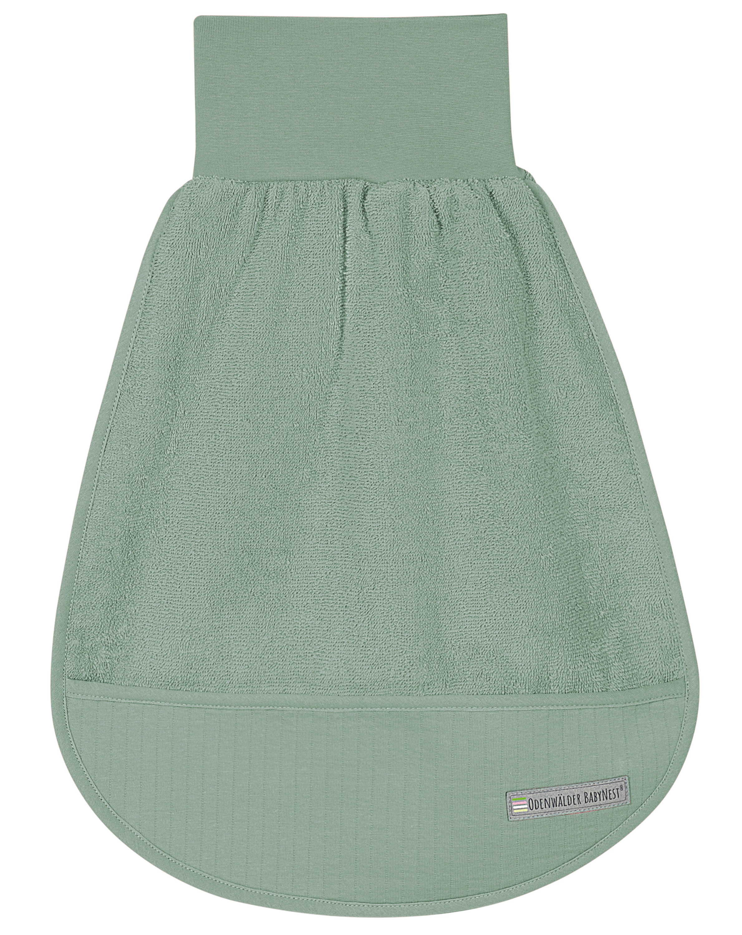 Frottée-Strampelsack BabyNest® SPRING in deep forest
