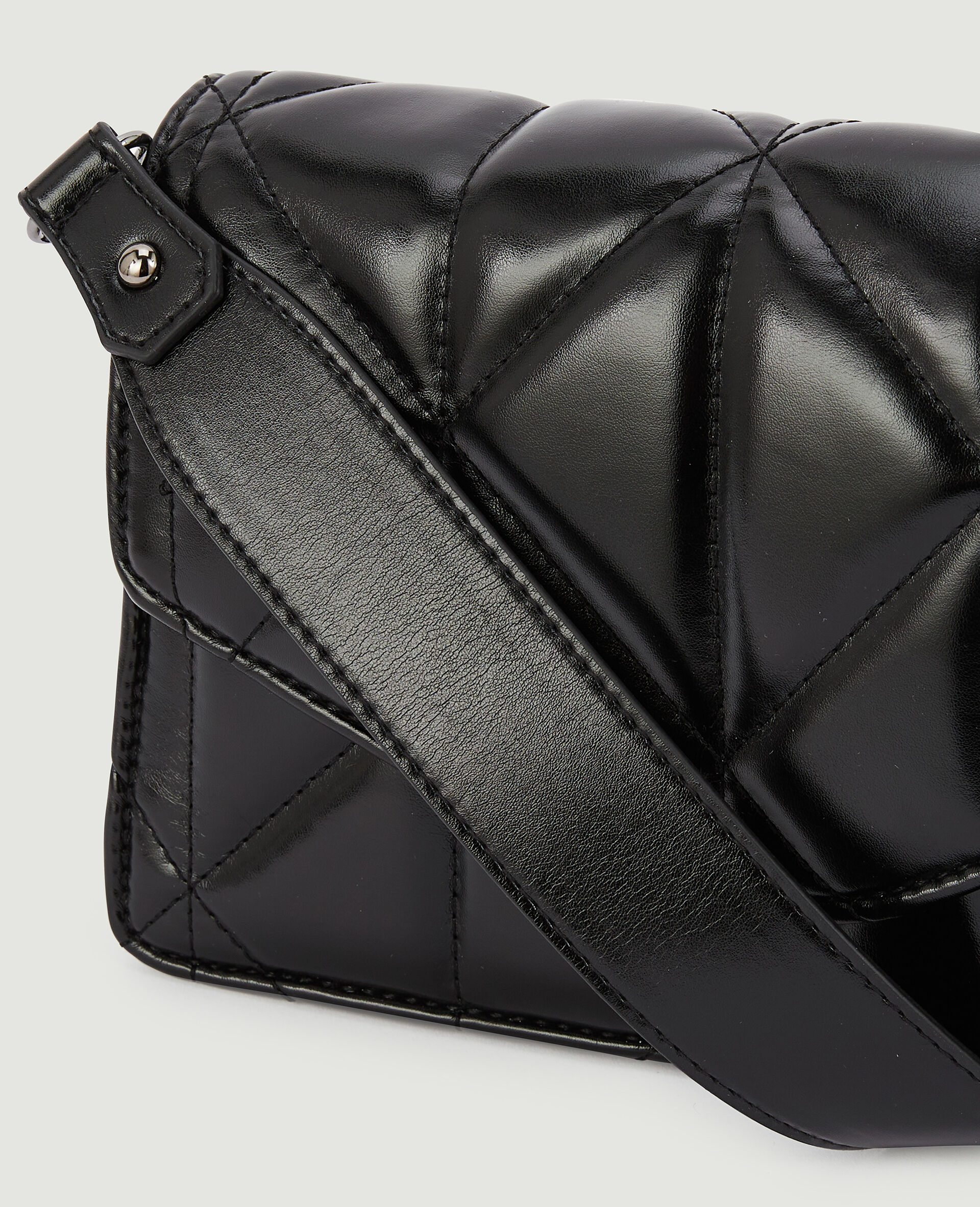 Sac boxy matelassé - Noir