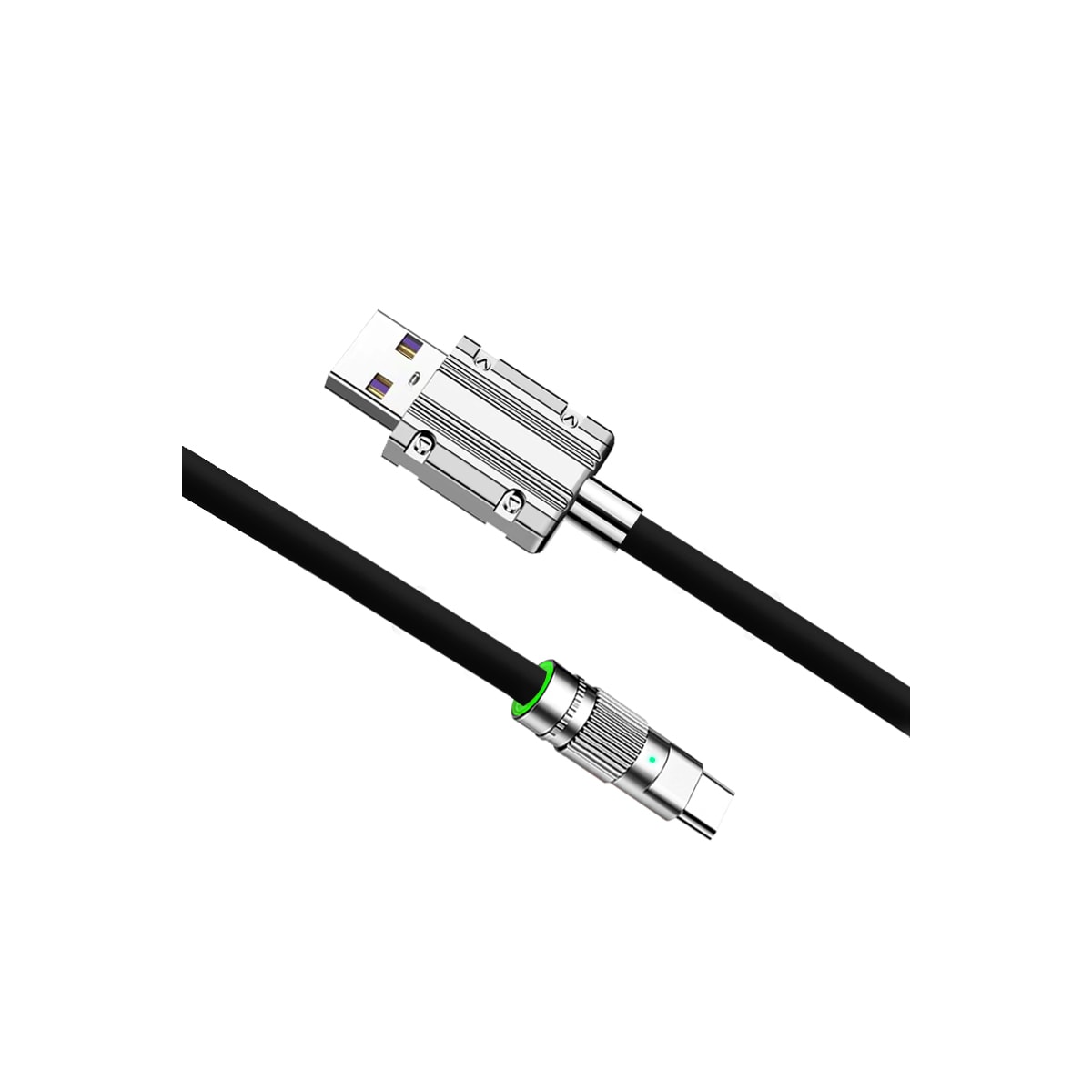 USB-C ladekabel 120W hurtiglading 1 m Gul
