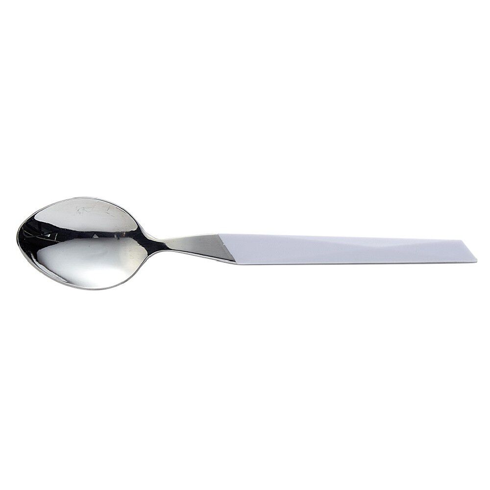 Cuillère à dessert Furtif manche blanc