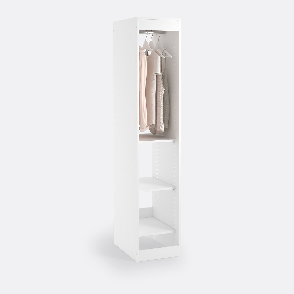 LA REDOUTE INTERIEURS<br>Módulo de vestir, guarda-roupa + 3 prateleiras, Construir