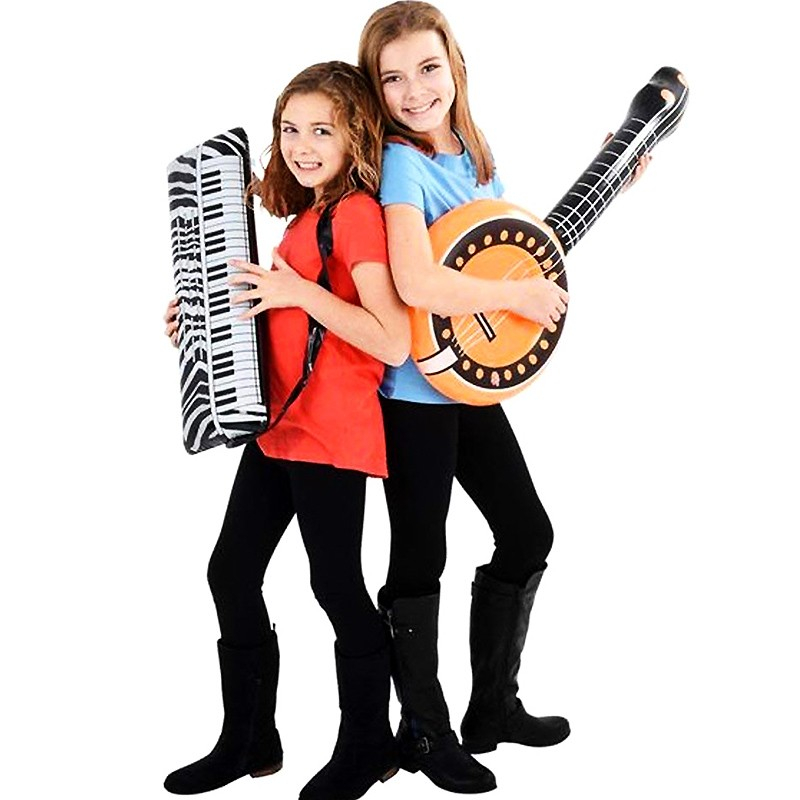 (57x17cm) Mottoparty Dekoration Aufblasbares Accessoire Foto Requisite - Keyboard