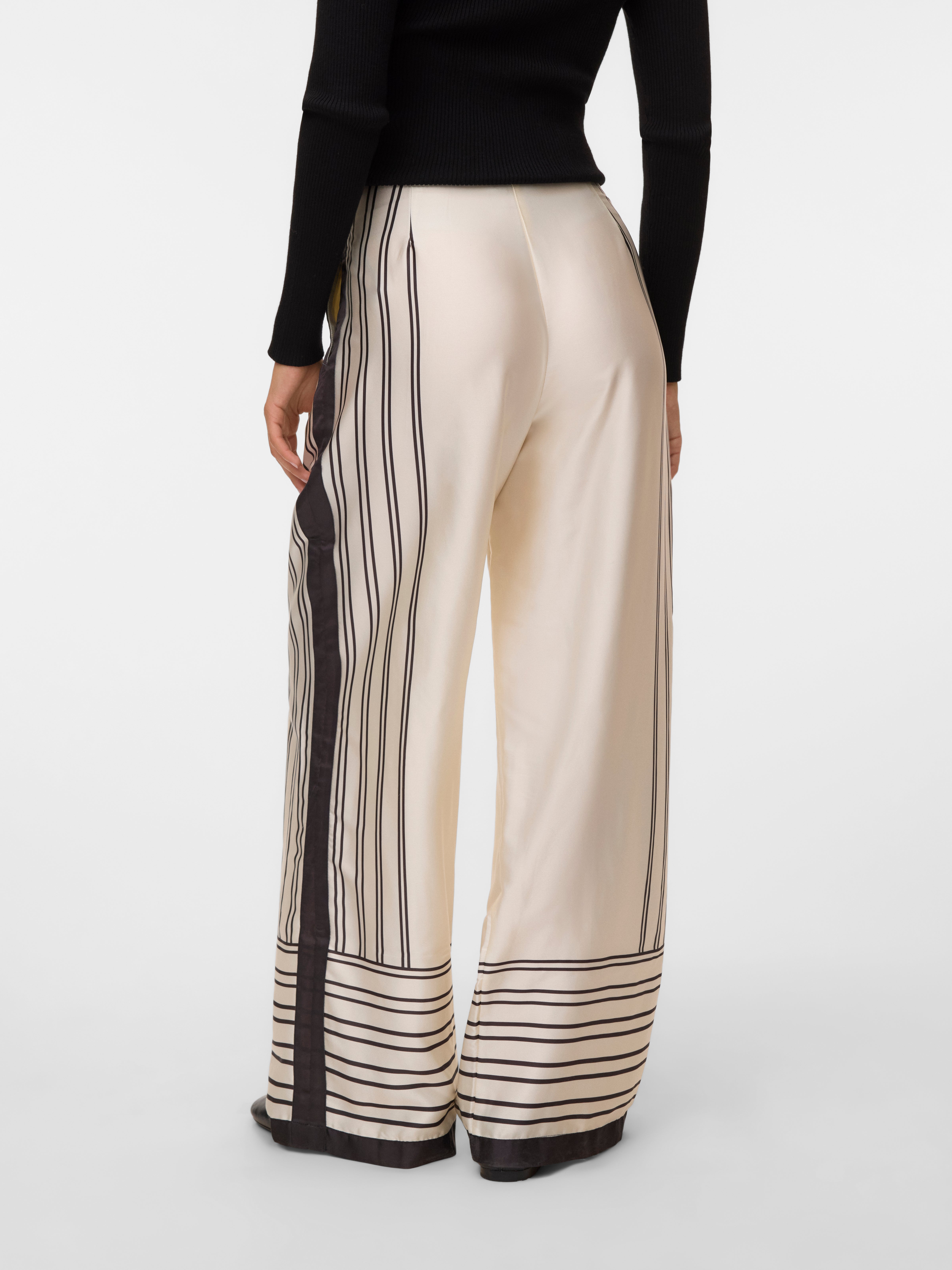 VMEVINA Mid waist Broek