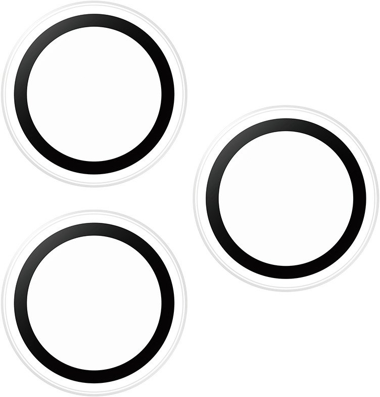 Hoops iPhone 17 Pro / 17 Pro Max Kameraschutz Objektiv Ring Protector Abdeckung (PG38406) - Transparent