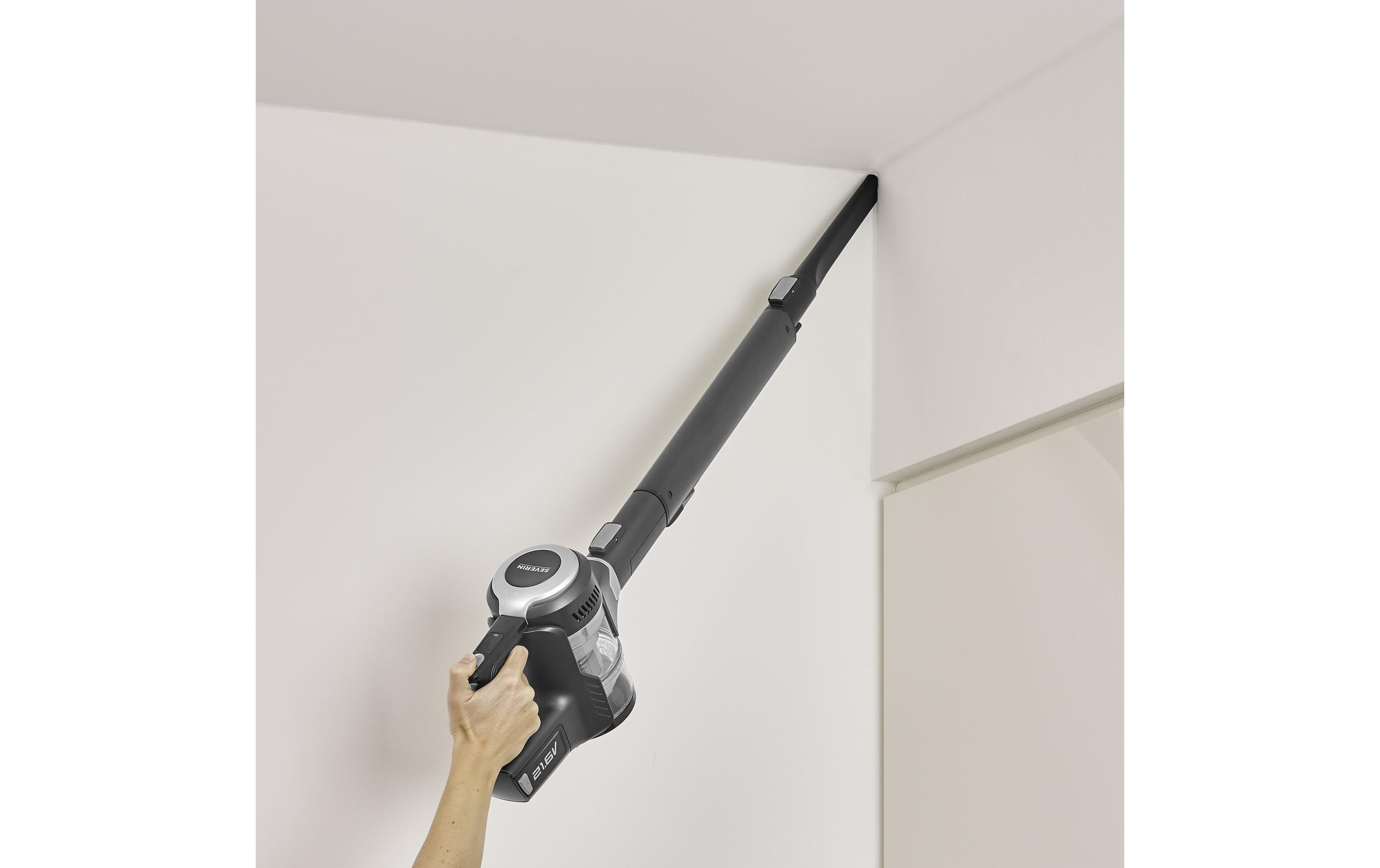Akku-Hand- und Stielsauger HV7155 Schwarz<br>Kabelloser Hand- und Besenstaubsauger