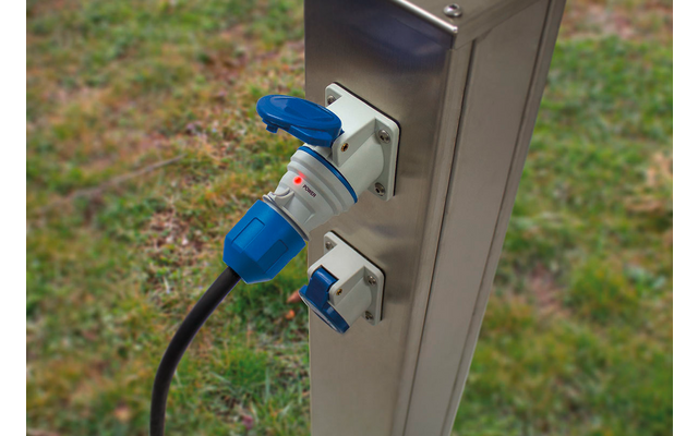 as-Schwabe CEE-Kabeltrommel Profi CEE-Stecker auf CEE-Dose & Schutzkontakt-Dose 25 m / 2,5 mm²