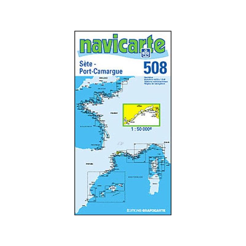 Carte De Navigation Navicarte Sete - Port Camargue