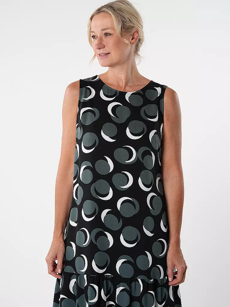 OPUS Midikleid WICY CITY petrol