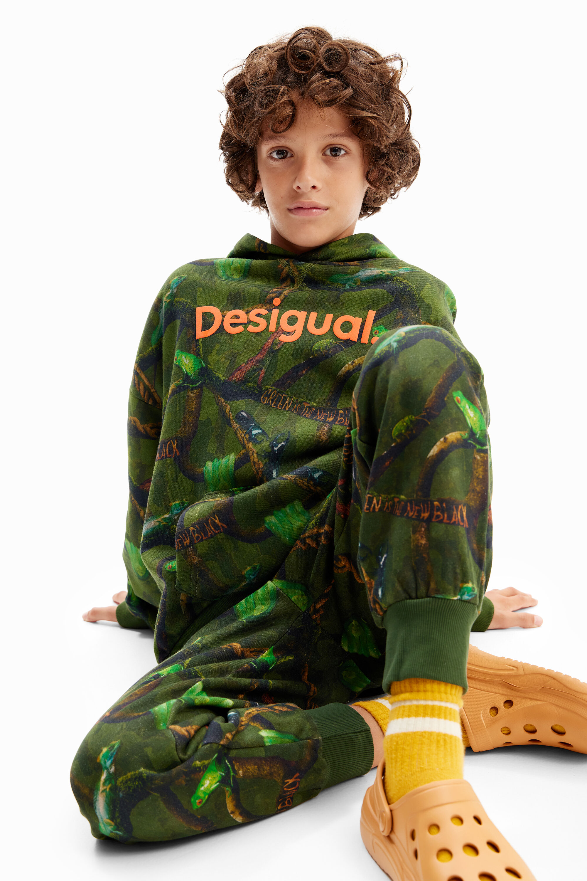 Calça jogger camuflada