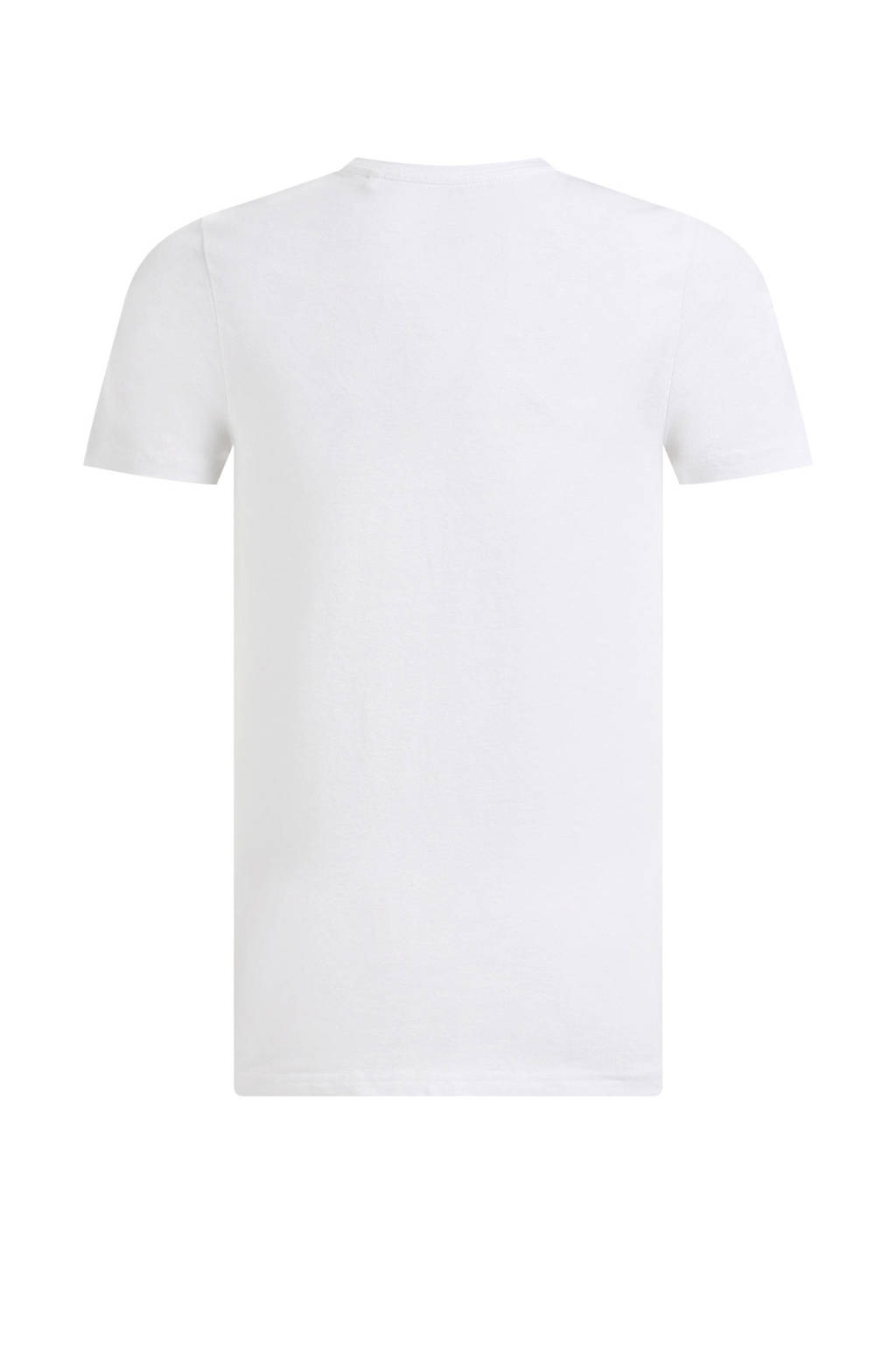 WE Fashion basic T-shirt wit