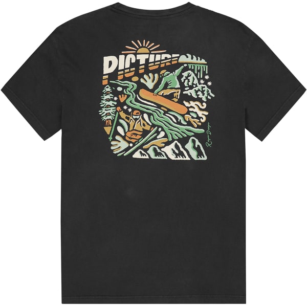 T-shirt PICTURE PERFECT TEE BLACK WAHED