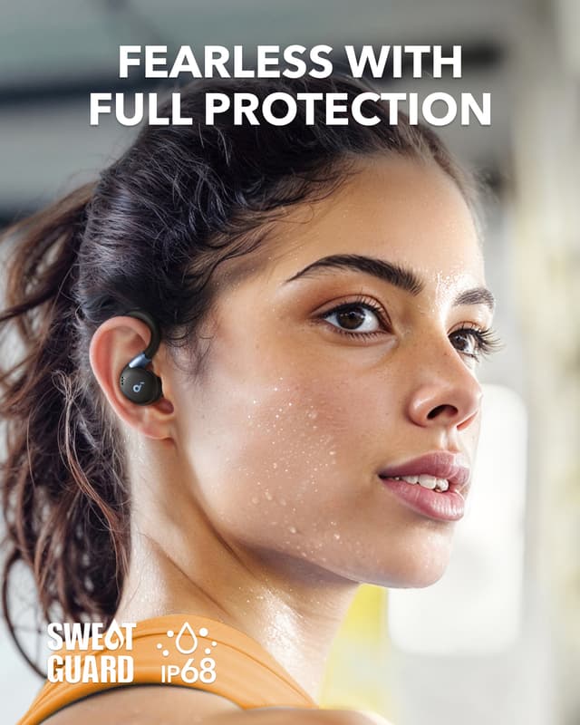 Soundcore Sport X20 true wireless in-ear-hovedtelefoner (sort)