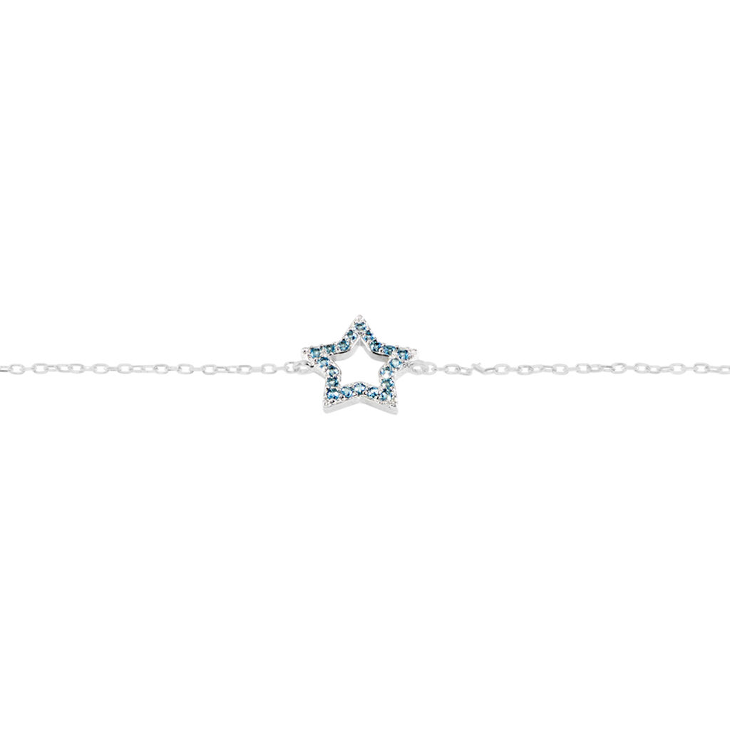 Bracelet Argent Blanc Dmitri Oxydes De Zirconium
