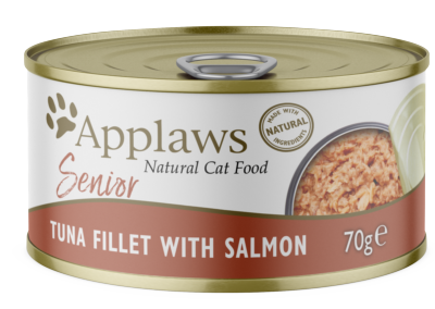 Applaws - Senior - 12 x Wet Cat Food 70 g - Tuna salmon