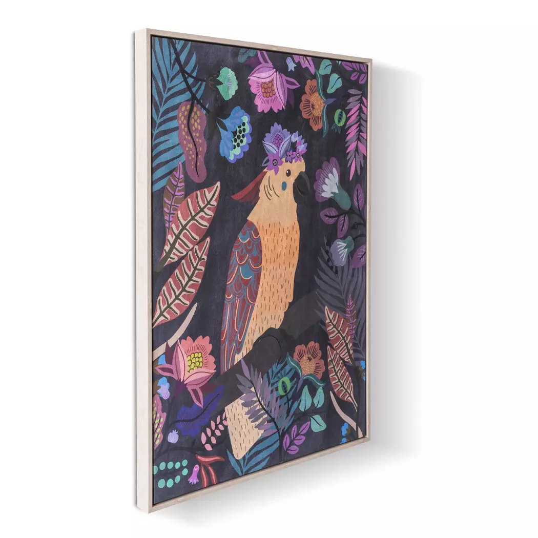 Wandbild 60 x 90 cm Vogel