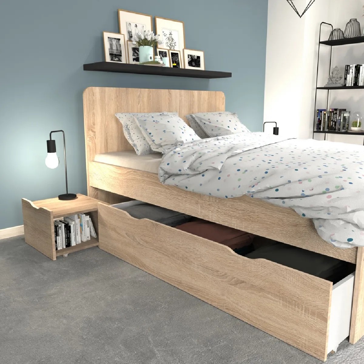 Le Quai des Affaires Lit ZENIA 140x190
