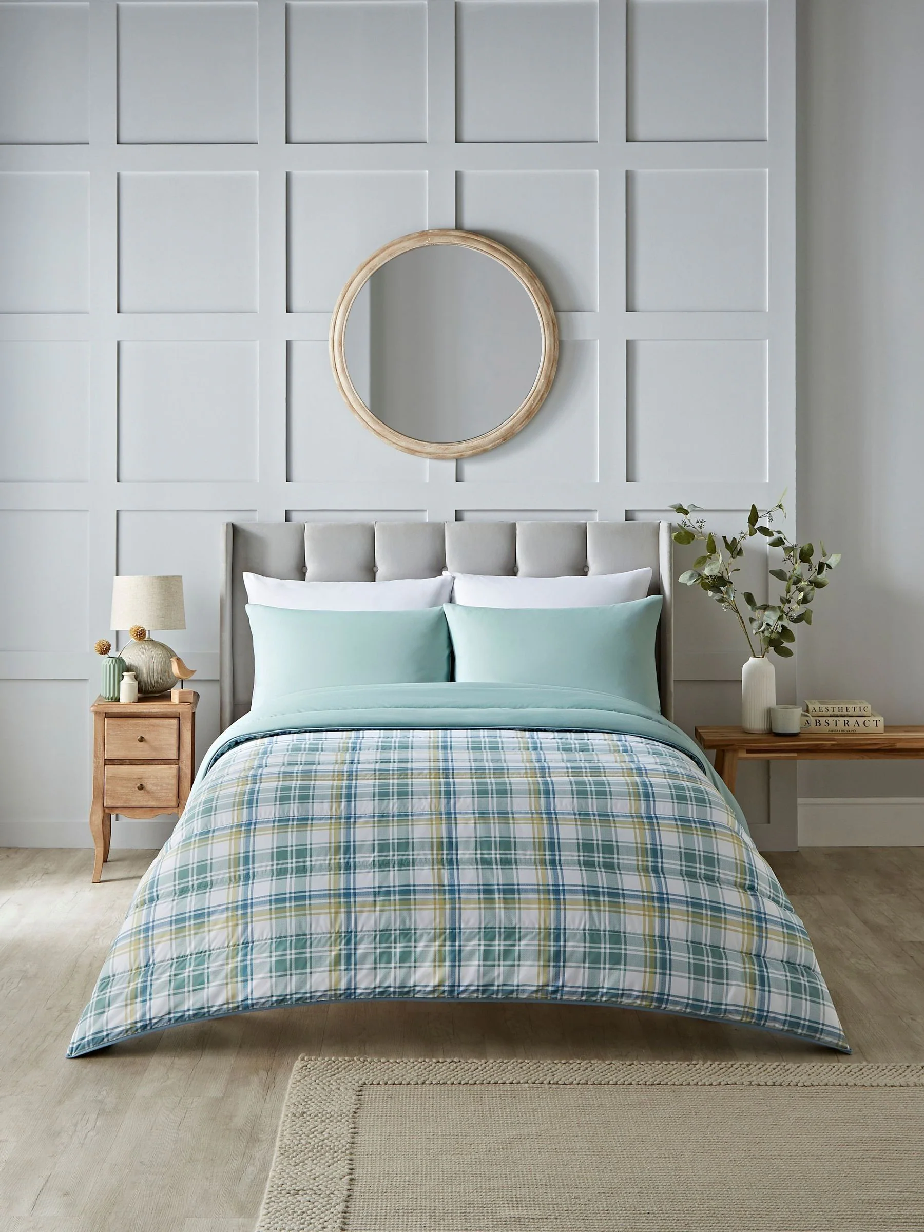 Night Lark Coverless Duvet and Pillowcase Set