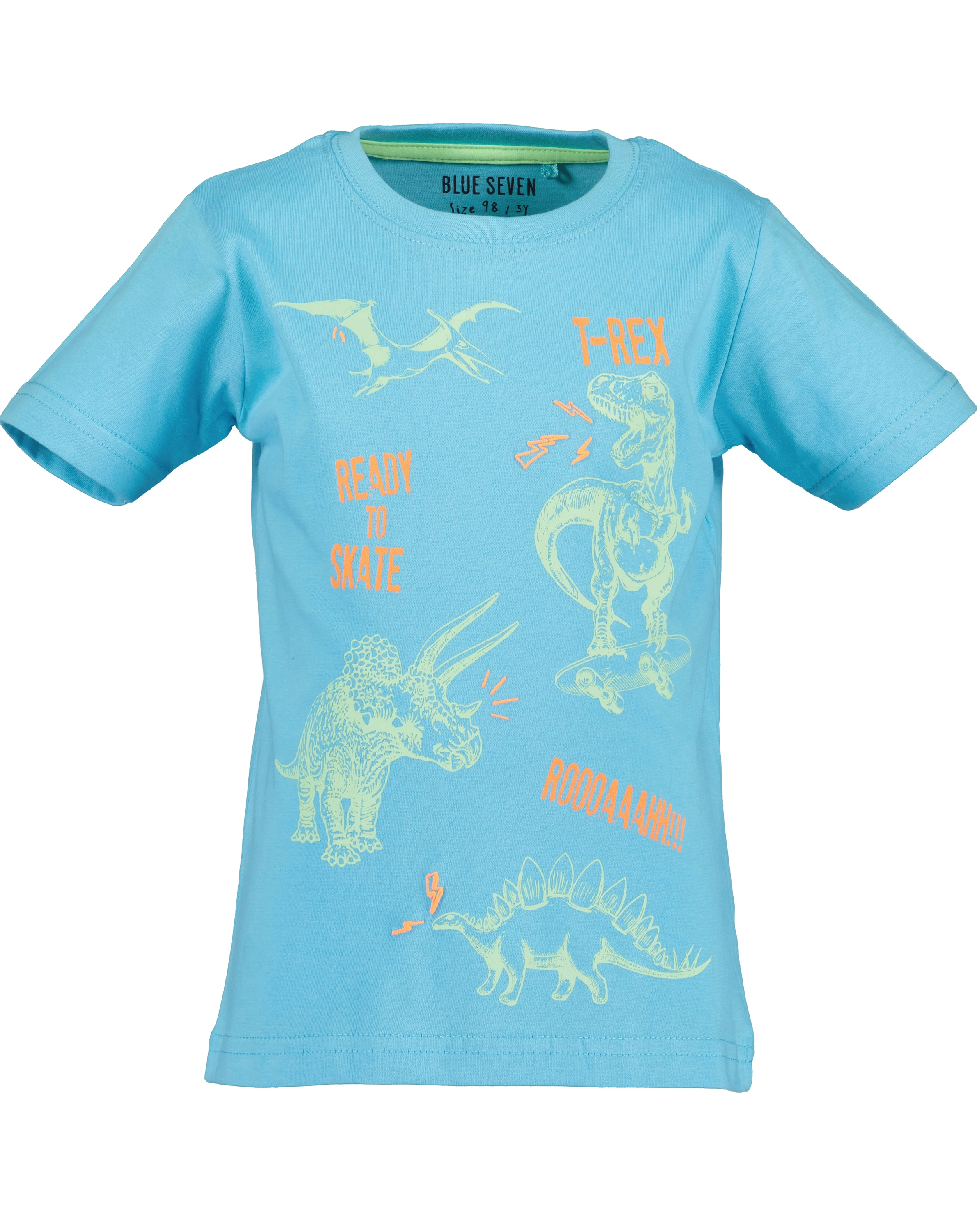 T-Shirt ROAH! in türkis