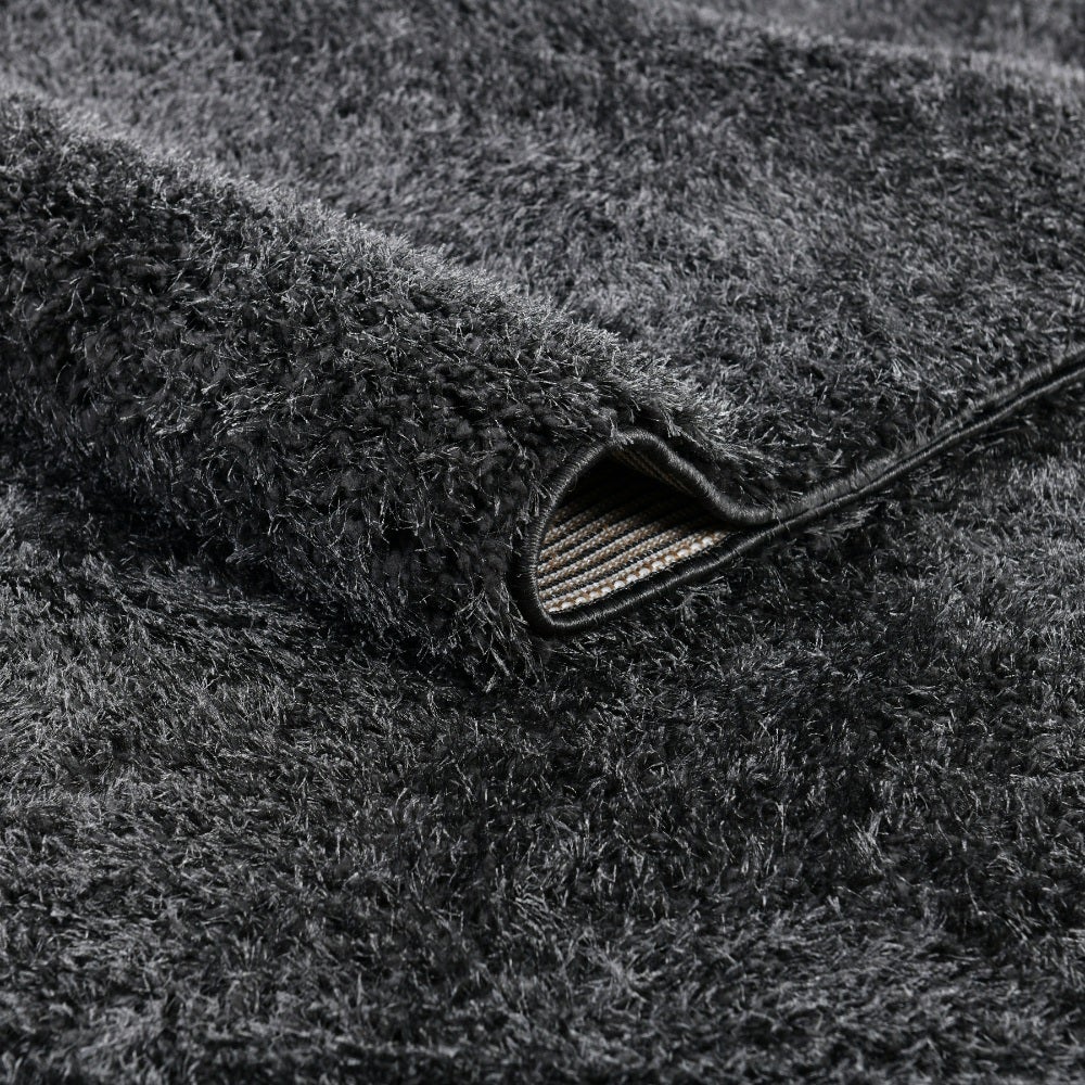 Home Deluxe shaggy vloerkleed SOFI - antraciet, 230 x 160 cm