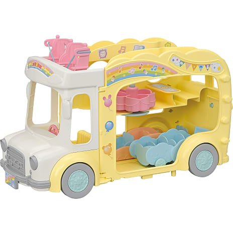 Sylvanian Families Regnbue børnehave bus