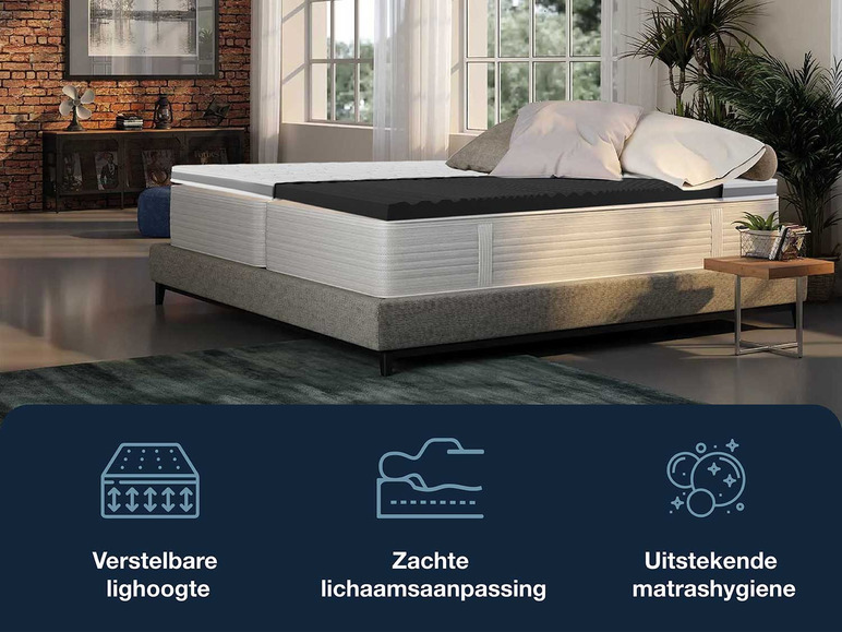 7-zones gelschuim topper DYNAMIC SOFT COMFORT