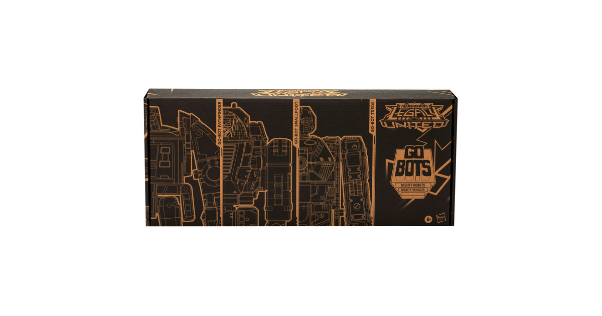 HasbroTransformers Legacy United Deluxe Class Action Figure 3-Pack Go-Bot Guardians 14 cm Speelfiguur